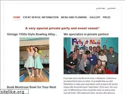 Sites similar to montrosepartybowl.com