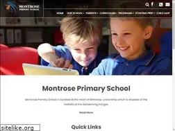 Sites similar to montroseps.vic.edu.au