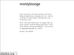 Sites similar to montylounge.com