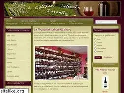 Sites similar to monumentalvinos.com