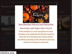 Sites similar to monumentbaptistgj.org