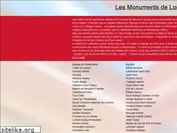 Sites similar to monumentsdelondres.com