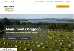 Sites similar to monumentsgagnon.com