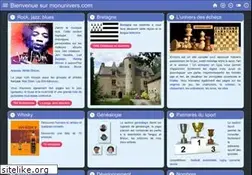 Sites similar to monunivers.com