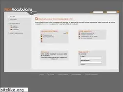 Sites similar to monvocabulaire.com