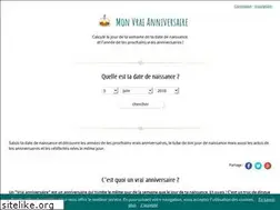 Sites similar to monvraianniversaire.com