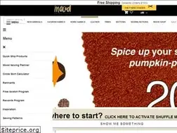 Sites similar to moodfabrics.com