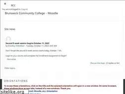 Sites similar to moodle.brunswickcc.edu
