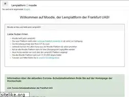 Sites similar to moodle.frankfurt-university.de