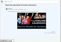 Sites similar to moodle4teachers.org