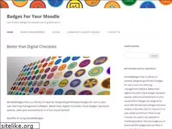 Sites similar to moodlebadges.com