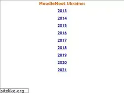 Sites similar to moodlemoot.in.ua