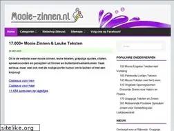 Sites similar to mooie-zinnen.nl