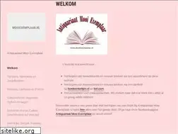 Sites similar to mooiexemplaar.nl