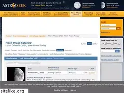 Sites similar to mooncalendar.astro-seek.com