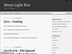 Sites similar to moonlightbox.logdown.com