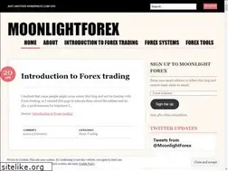 Sites similar to moonlightforex.wordpress.com