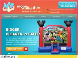 Sites similar to moonwalks4less.com