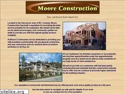 Sites similar to moore-construction.com