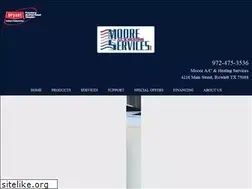 Sites similar to moorecomfort.com
