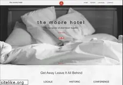 Sites similar to moorehotel.com