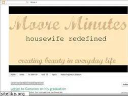 Sites similar to mooreminutes.com