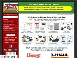 Sites similar to moorerental.com