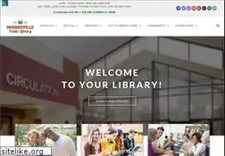 Sites similar to mooresvillelib.org