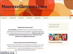 Sites similar to mooresvillemenu.com