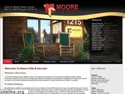Sites similar to mooretitle.com