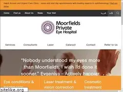 Sites similar to moorfields-private.co.uk