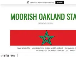 Sites similar to moorishoaklandstar.wordpress.com