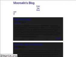 Sites similar to moorsalin.com