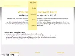 Sites similar to moosbachhof.it