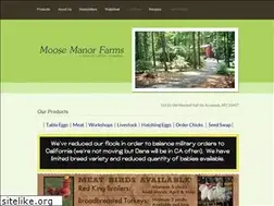 Sites similar to moosemanorfarms.com
