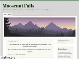 Sites similar to moosenutfalls.wordpress.com