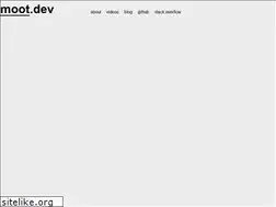 Sites similar to moot.dev