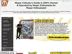 Sites similar to moparcollectorsguide.com