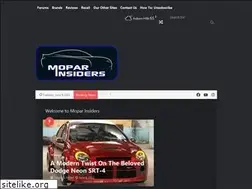 Sites similar to moparinsiders.com