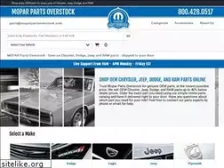 Sites similar to moparpartsoverstock.com