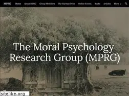 Sites similar to moralpsychology.net