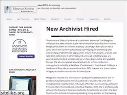 Sites similar to moravianarchives.org