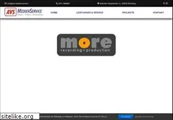 Sites similar to more-recording.de