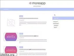 Sites similar to moreapp.jp