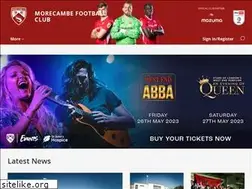Sites similar to morecambefc.com