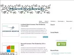 Sites similar to moredividends.com