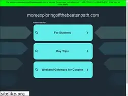 Sites similar to moreexploringoffthebeatenpath.com