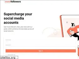 Sites similar to morefollowers.info