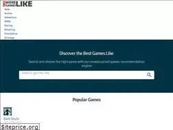 Sites similar to moregameslike.com
