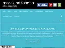 Sites similar to morelandfabrics.co.nz